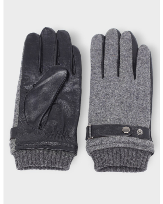 MEN'S TOUCHSCREEN-FRIENDLY GENUINE LEATHER GLOVES BY NICCI