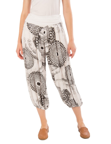 Printed aladdin pants by Froccella