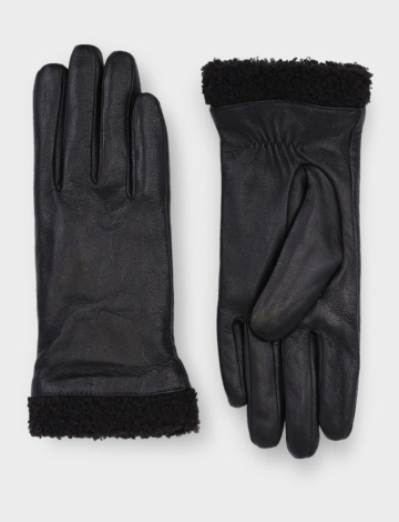Black Leather Gloves by Nicci