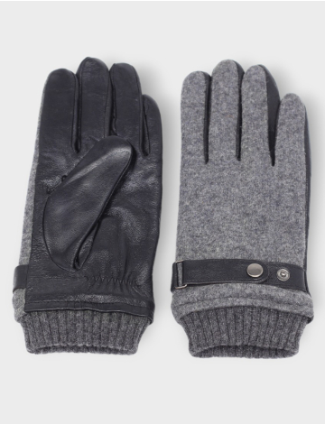 MEN'S TOUCHSCREEN-FRIENDLY GENUINE LEATHER GLOVES BY NICCI