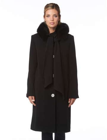 Wool cashmere coat by Niccolini