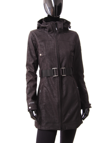 Belted softshell jacket by Oxygen