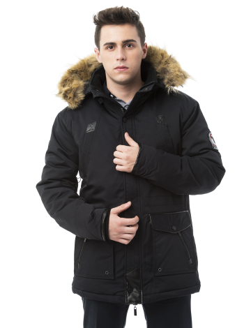 Men's parka with stretch fabric by Oxygen