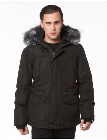 Classic ripstop men's parka by Point Zero