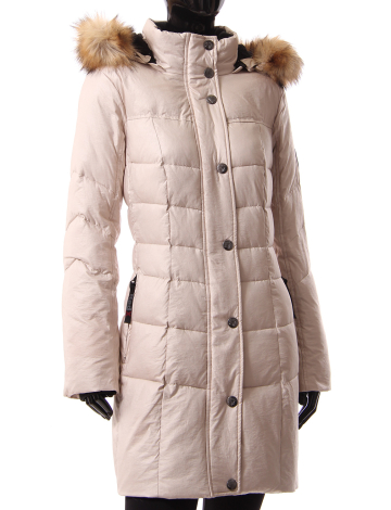 Parka with textured ciré outer-shell by RedX